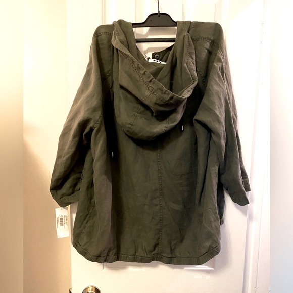 Three Dots Cool Cargo Jacket NWT Size XL - Picture 3 of 13